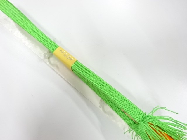 未使用品　正絹　手組帯締め